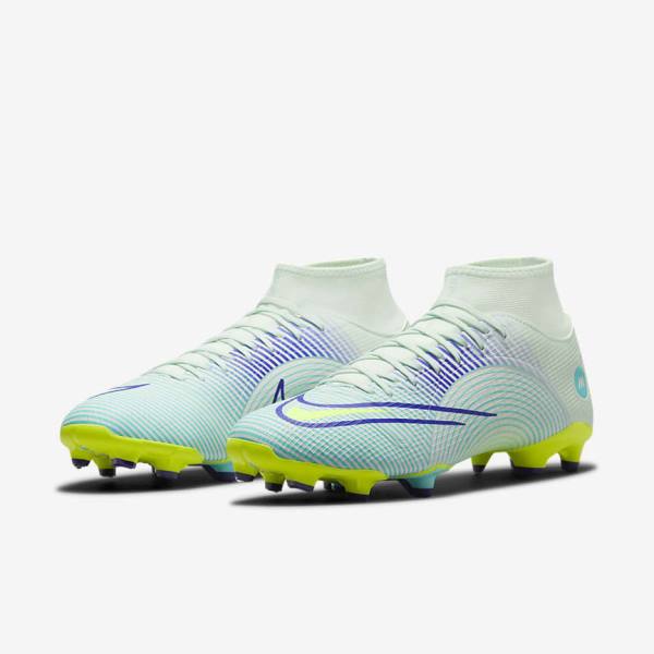 Botas de fútbol Nike Mercurial Dream Speed Superfly 8 Academy MG Multi-Grounds Mujer Verde Moradas Verde | NK725SUD