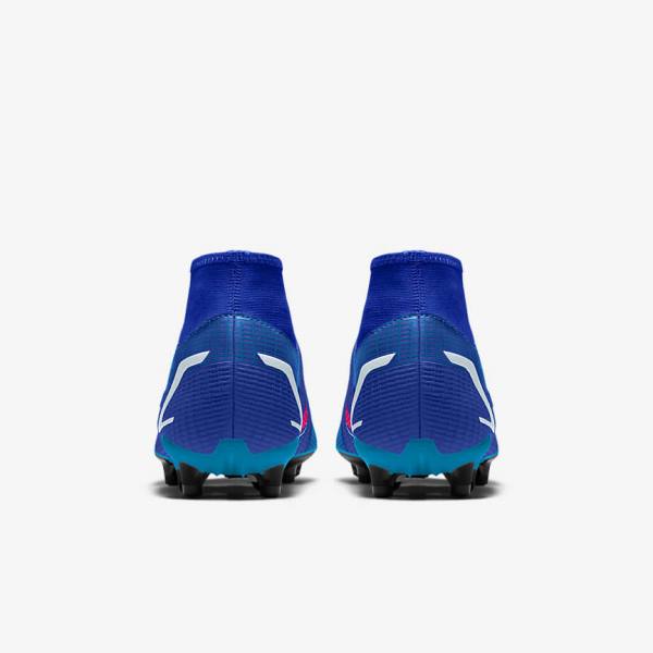 Botas de fútbol Nike Mercurial Superfly 8 Academy By You Custom Mujer Multicolor | NK037RYG