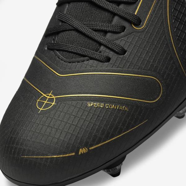 Botas de fútbol Nike Mercurial Superfly 8 Academy SG-PRO Anti-Clog Traction Soft-Grounds Mujer Negras Metal Plateadas Gris Metal Doradas | NK124TOS