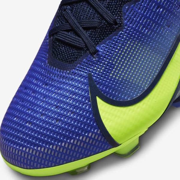 Botas de fútbol Nike Mercurial Superfly 8 Elite FG Firm-Grounds Hombre Azules | NK268UPR