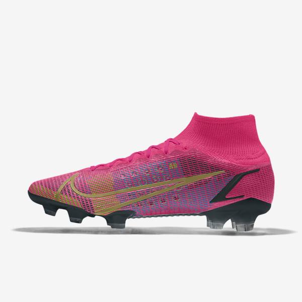 Botas de fútbol Nike Mercurial Superfly 8 Elite By You Custom Mujer Multicolor | NK532LZC