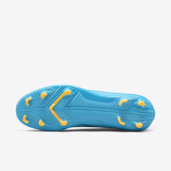 Botas de fútbol Nike Mercurial Superfly 8 Club MG Multi-Grounds Mujer Azules Naranjas | NK851KDS