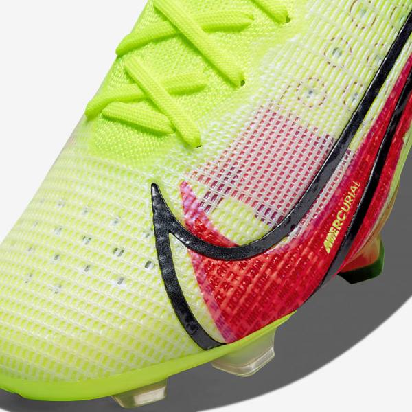 Botas de fútbol Nike Mercurial Vapor 14 Elite FG Firm-Ground Hombre Negras Rojas Claro | NK574IGN