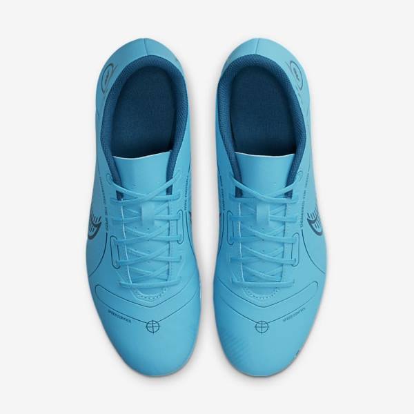 Botas de fútbol Nike Mercurial Vapor 14 Club MG Multi-Ground Mujer Azules Naranjas | NK624GVC