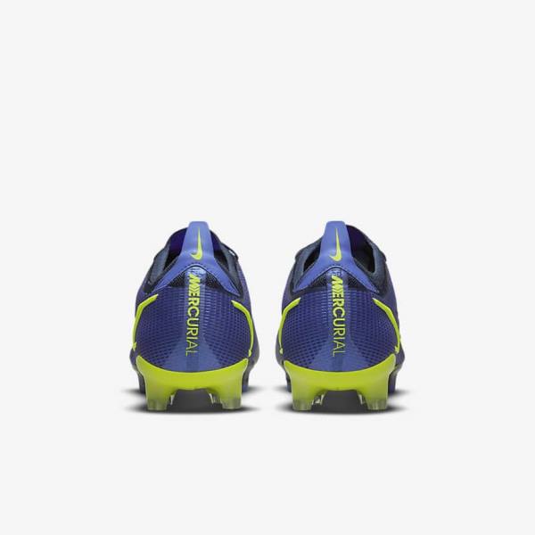 Botas de fútbol Nike Mercurial Vapor 14 Elite FG Firm-Ground Mujer Azules | NK829QZU