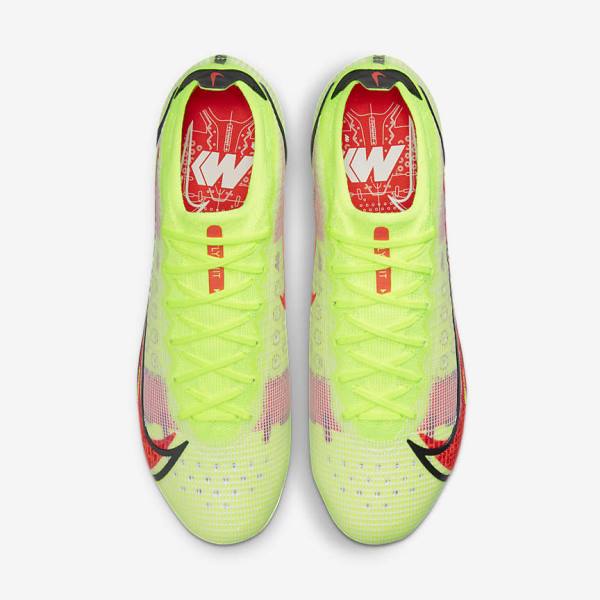 Botas de fútbol Nike Mercurial Vapor 14 Elite SG-Pro AC Soft-Ground Mujer Negras Rojas Claro | NK937WEZ