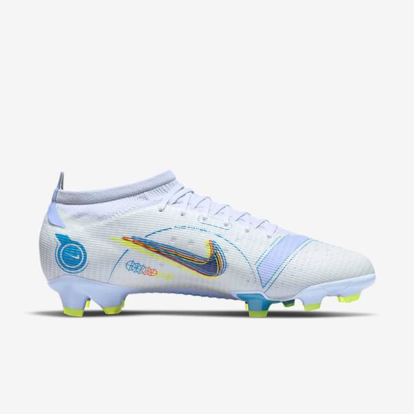 Botas de fútbol Nike Mercurial Vapor 14 Pro FG Firm-Ground Mujer Gris Azules Claro Azules | NK971FOT