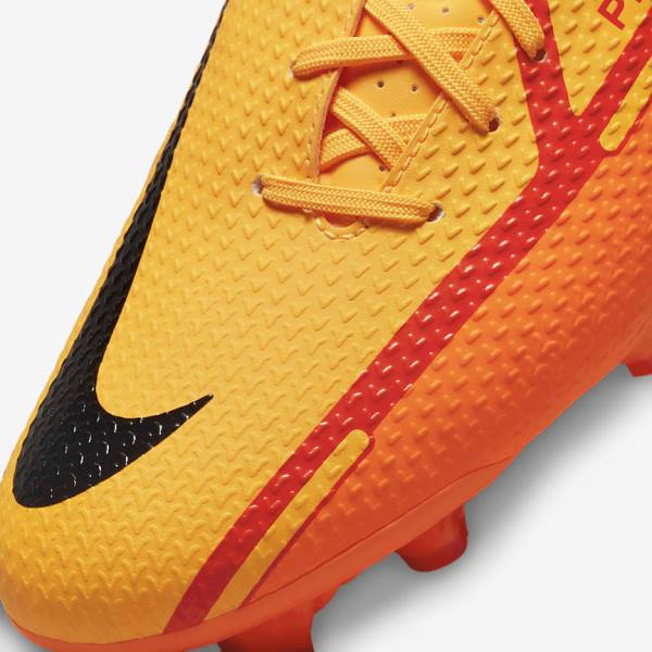 Botas de fútbol Nike Phantom GT2 Academy MG Multi-Ground Hombre Naranjas Rojas Claro Negras | NK170AJG