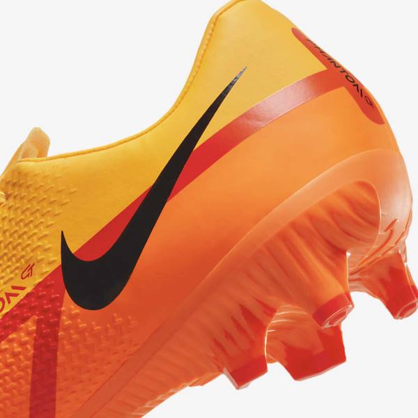 Botas de fútbol Nike Phantom GT2 Academy MG Multi-Ground Hombre Naranjas Rojas Claro Negras | NK170AJG