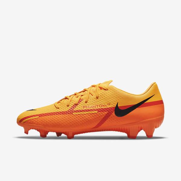 Botas de fútbol Nike Phantom GT2 Academy MG Multi-Ground Hombre Naranjas Rojas Claro Negras | NK170AJG