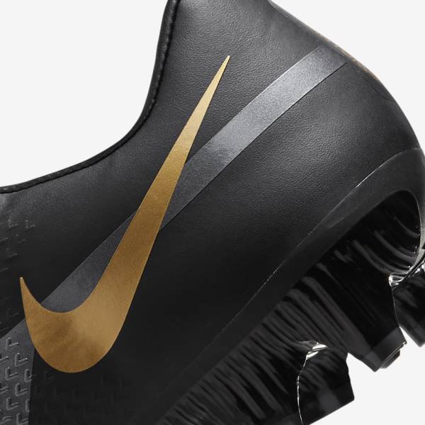 Botas de fútbol Nike Phantom GT2 Academy MG Multi-Ground Hombre Negras Metal Doradas Gris Oscuro Metal Gris Oscuro | NK412CEB