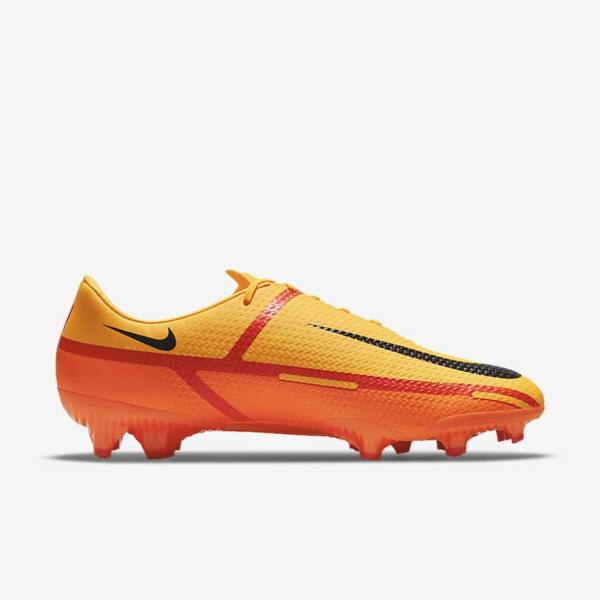 Botas de fútbol Nike Phantom GT2 Academy MG Multi-Ground Mujer Naranjas Rojas Claro Negras | NK736NYJ