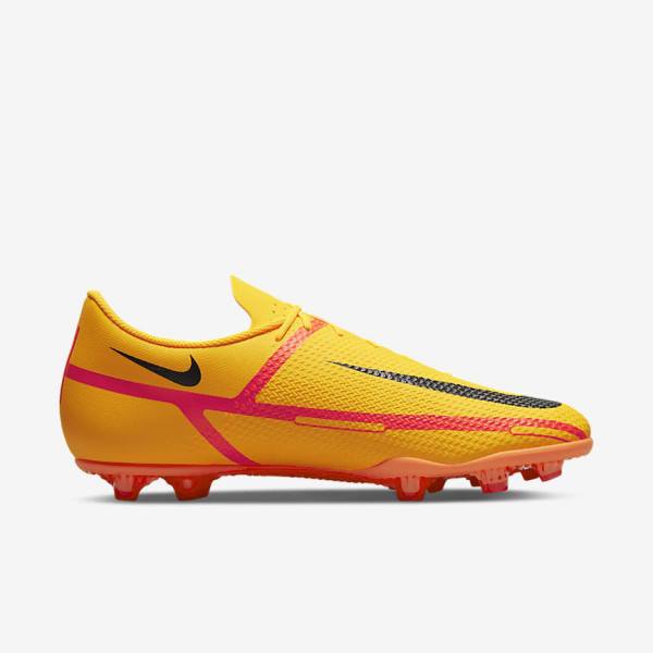 Botas de fútbol Nike Phantom GT2 Club MG Multi-Ground Mujer Naranjas Rojas Claro Negras | NK536CKY