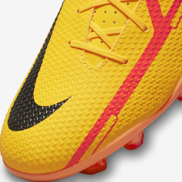 Botas de fútbol Nike Phantom GT2 Club MG Multi-Ground Mujer Naranjas Rojas Claro Negras | NK536CKY