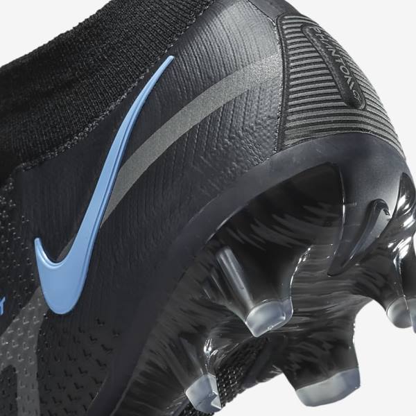 Botas de fútbol Nike Phantom GT2 Dynamic Fit Elite FG Firm-Ground Hombre Negras Gris | NK056ZNU