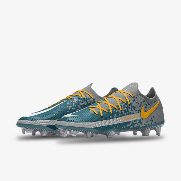 Botas de fútbol Nike Phantom GT Elite By You Custom Firm Ground Mujer Multicolor | NK936ENZ