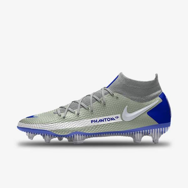 Botas de fútbol Nike Phantom GT Elite By You Custom Firm Ground Mujer Multicolor | NK957VCT