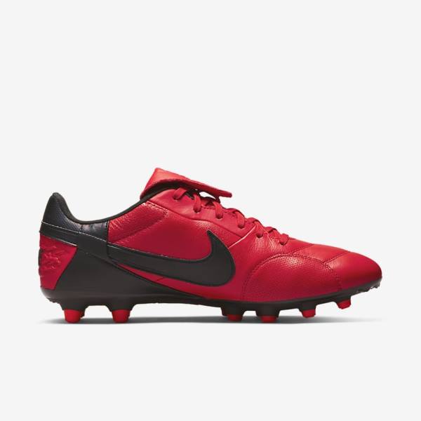 Botas de fútbol Nike The Premier 3 FG Firm-Grounds Hombre Rojas Negras | NK841SAY