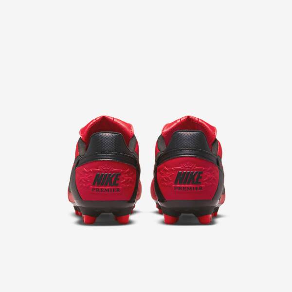 Botas de fútbol Nike The Premier 3 FG Firm-Grounds Hombre Rojas Negras | NK841SAY