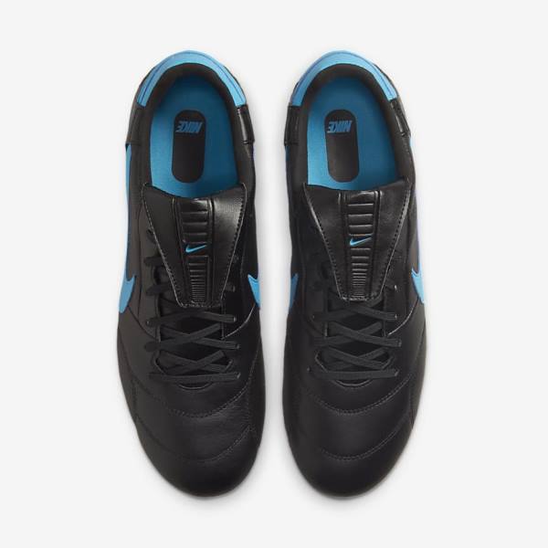 Botas de fútbol Nike The Premier 3 SG-PRO Anti-Clog Traction Soft-Ground Hombre Negras Azules | NK702PYI