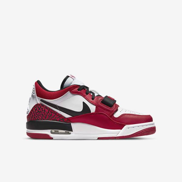 Zapatillas Baloncesto Nike Air Jordan Legacy 312 Low Older Niños Blancas Rojas Negras | NK065WNV