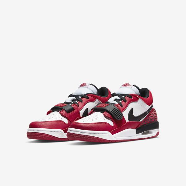 Zapatillas Baloncesto Nike Air Jordan Legacy 312 Low Older Niños Blancas Rojas Negras | NK065WNV