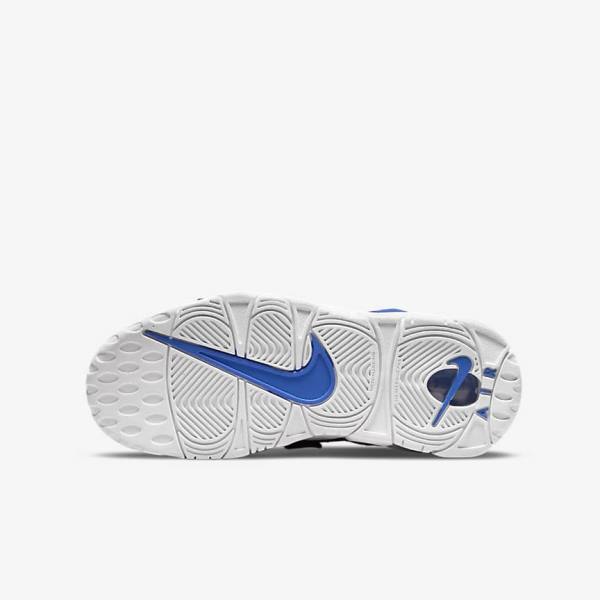 Zapatillas Baloncesto Nike Air More Uptempo Older Niños Azules Blancas | NK453PLV