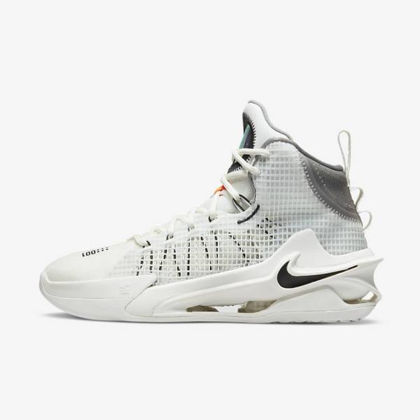 Zapatillas Baloncesto Nike Air Zoom G.T. Jump Mujer Blancas Negras Blancas | NK467GEX