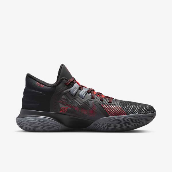 Zapatillas Baloncesto Nike Kyrie Flytrap 5 Hombre Negras Gris Rojas | NK251NWG