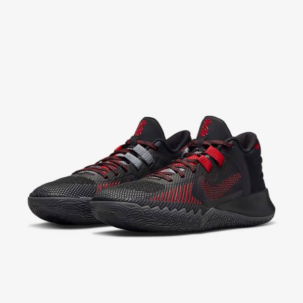 Zapatillas Baloncesto Nike Kyrie Flytrap 5 Hombre Negras Gris Rojas | NK251NWG