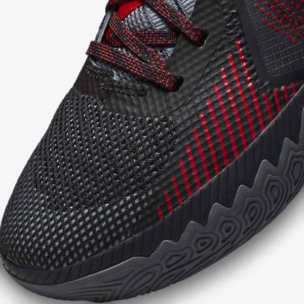 Zapatillas Baloncesto Nike Kyrie Flytrap 5 Hombre Negras Gris Rojas | NK251NWG