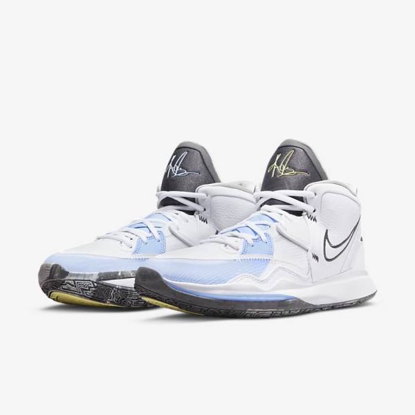 Zapatillas Baloncesto Nike Kyrie Infinity Mujer Blancas Azules Claro Gris | NK538CPW