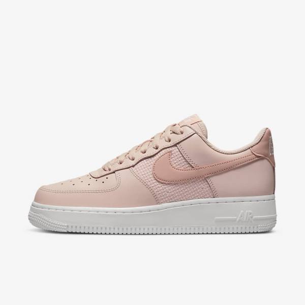 Zapatillas Nike Air Force 1 07 ESS Mujer Rosas Blancas Rosas | NK496OCT