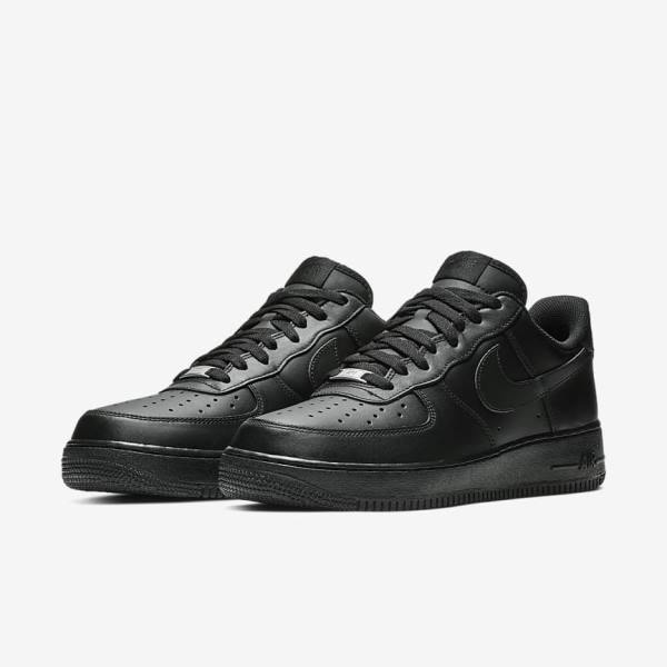 Zapatillas Nike Air Force 1 07 Hombre Negras | NK817KYG