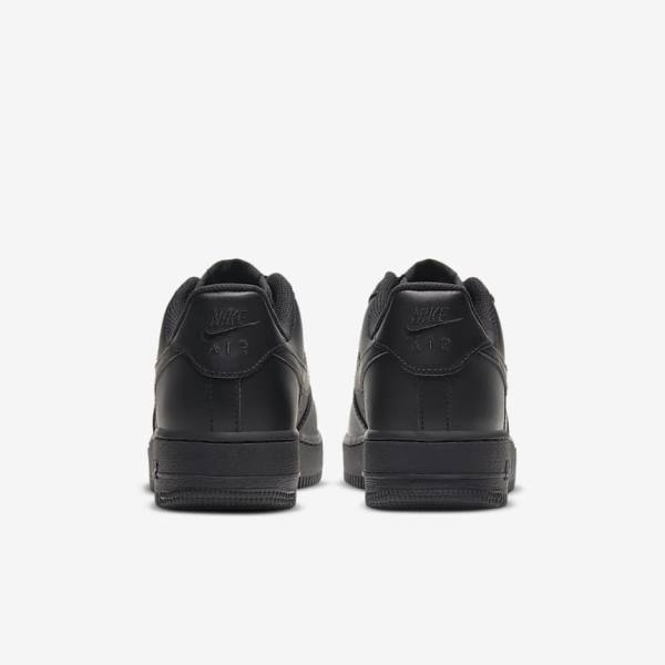 Zapatillas Nike Air Force 1 07 Mujer Negras | NK934BOK