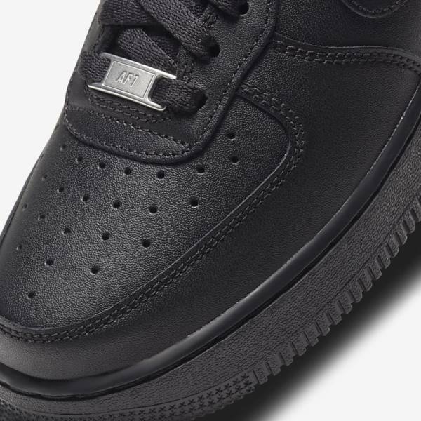 Zapatillas Nike Air Force 1 07 Mujer Negras | NK934BOK