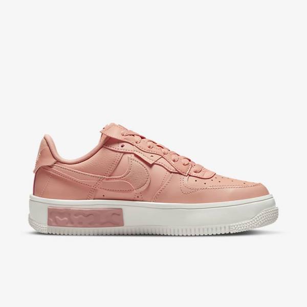 Zapatillas Nike Air Force 1 Fontanka Mujer Blancas Rojas Rosas Verde Menta | NK302LRE