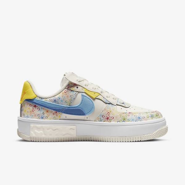 Zapatillas Nike Air Force 1 Fontanka Mujer Azul Real Azules | NK469YAM