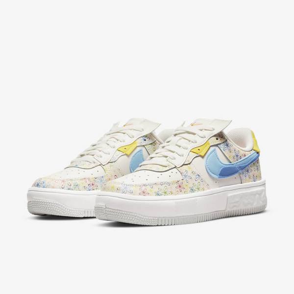 Zapatillas Nike Air Force 1 Fontanka Mujer Azul Real Azules | NK469YAM