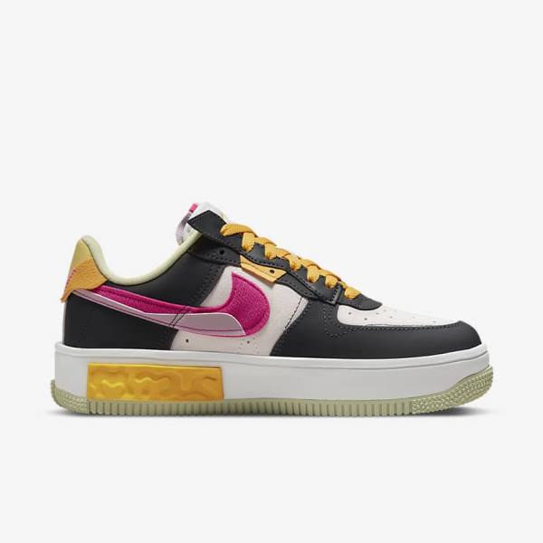 Zapatillas Nike Air Force 1 Fontanka Mujer Blancas Moradas Rosas | NK640BNH