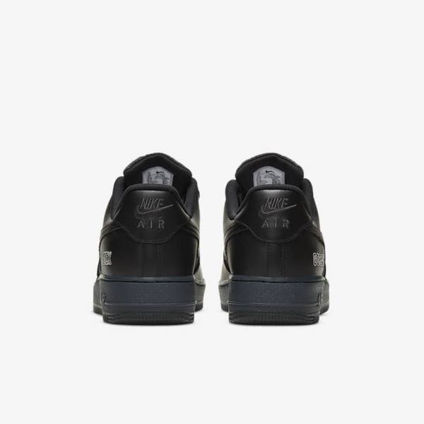 Zapatillas Nike Air Force 1 GTX Hombre Gris Oscuro Negras | NK375DGP