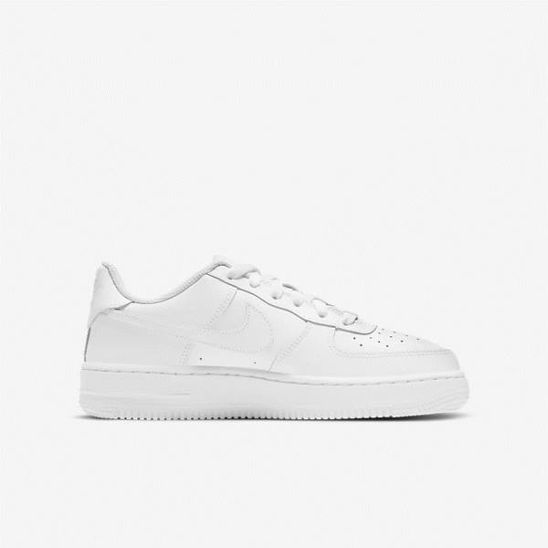 Zapatillas Nike Air Force 1 LE Older Niños Blancas | NK374BDF