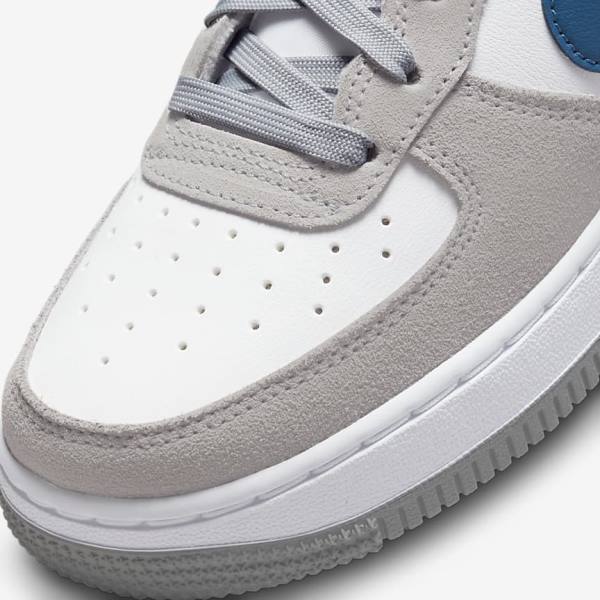 Zapatillas Nike Air Force 1 LV8 Older Niños Gris Claro Blancas Gris Claro | NK506NLE