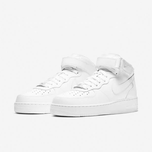 Zapatillas Nike Air Force 1 Mid 07 Hombre Blancas | NK027DWP