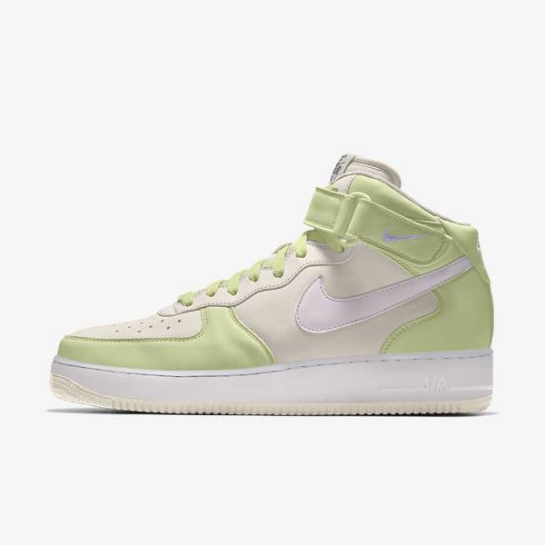 Zapatillas Nike Air Force 1 Mid By You Custom Hombre Multicolor | NK645RTE