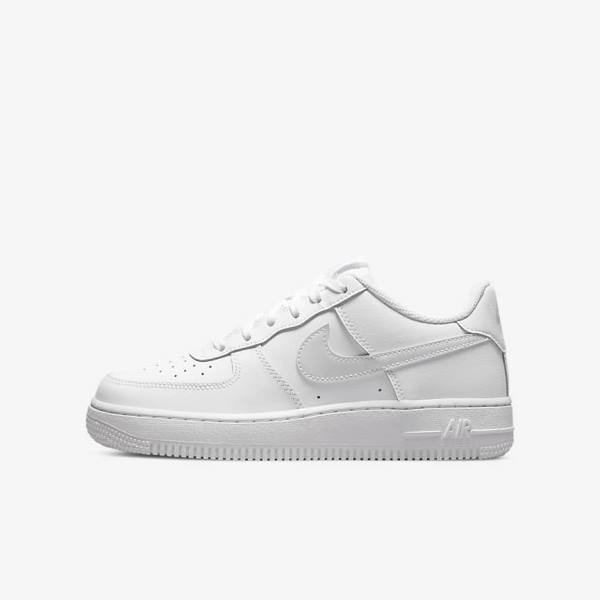 Zapatillas Nike Air Force 1 Older Niños Blancas | NK029AKZ