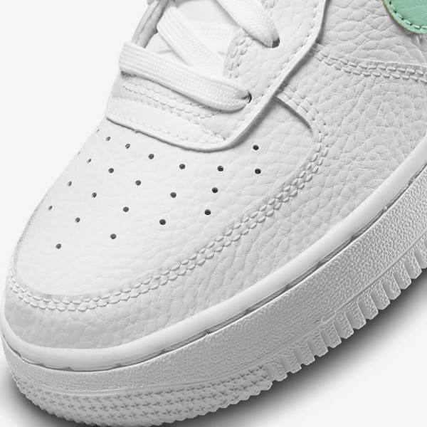 Zapatillas Nike Air Force 1 Older Niños Blancas Verde Menta | NK901XJF