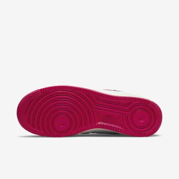 Zapatillas Nike Air Force 1 Sculpt Mujer Blancas Rojas | NK368UNQ