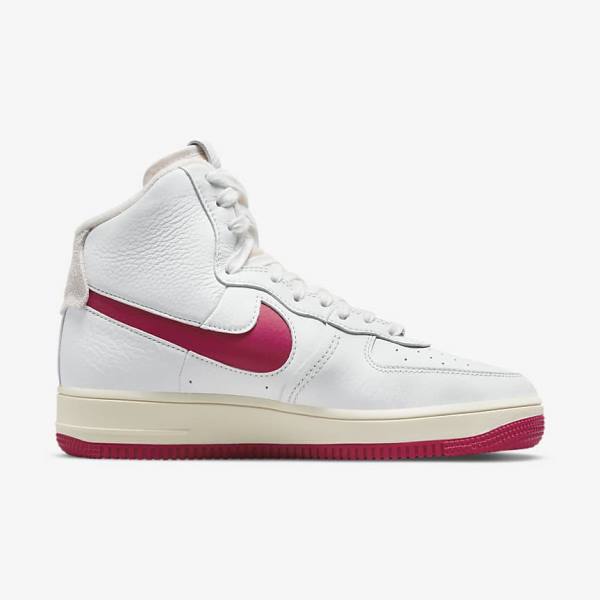 Zapatillas Nike Air Force 1 Sculpt Mujer Blancas Rojas | NK368UNQ