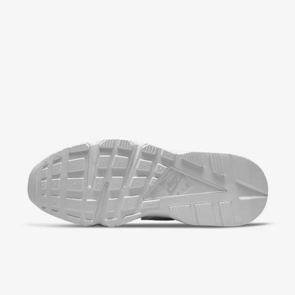 Zapatillas Nike Air Huarache Hombre Blancas Plateadas | NK325VNX